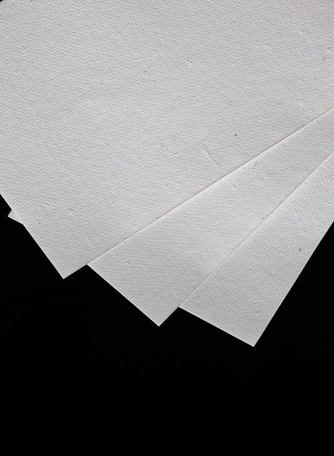 أوراق ArtRight البيضاء المصنوعة يدويًا (280 جرامًا للمتر المربع) أوراق ألوان مائية فائقة الجودة ذات ملمس ناعم ومنقط مصنوعة يدويًا للألوان المائية والأكريليك والحبر والوسائط المختلطة (A3-20) - Image 5